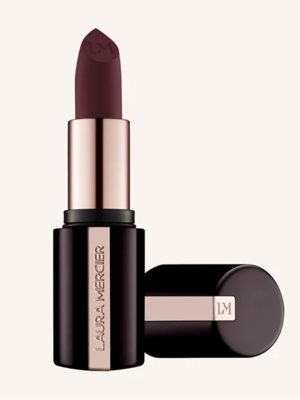 New! Laura Mercier Caviar Smoothing Matte Lipstick in 777 Plum Plisse